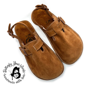 Dakota Nutmeg Suede Clogs