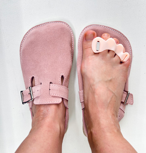 Dakota Blush Suede Clogs