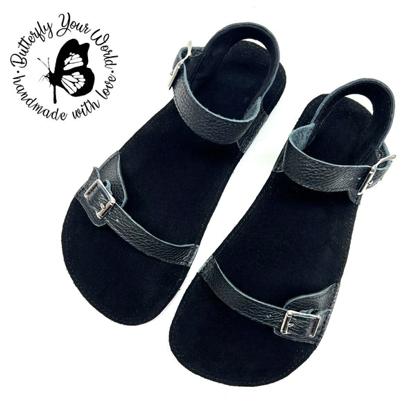 Natalie Black Sandals – Butterfly Your World