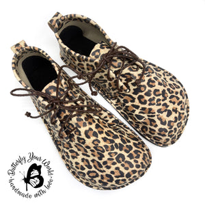 Oxfords in Cheetah Leather