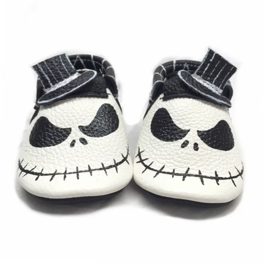 Halloween Skeleton Moccasins