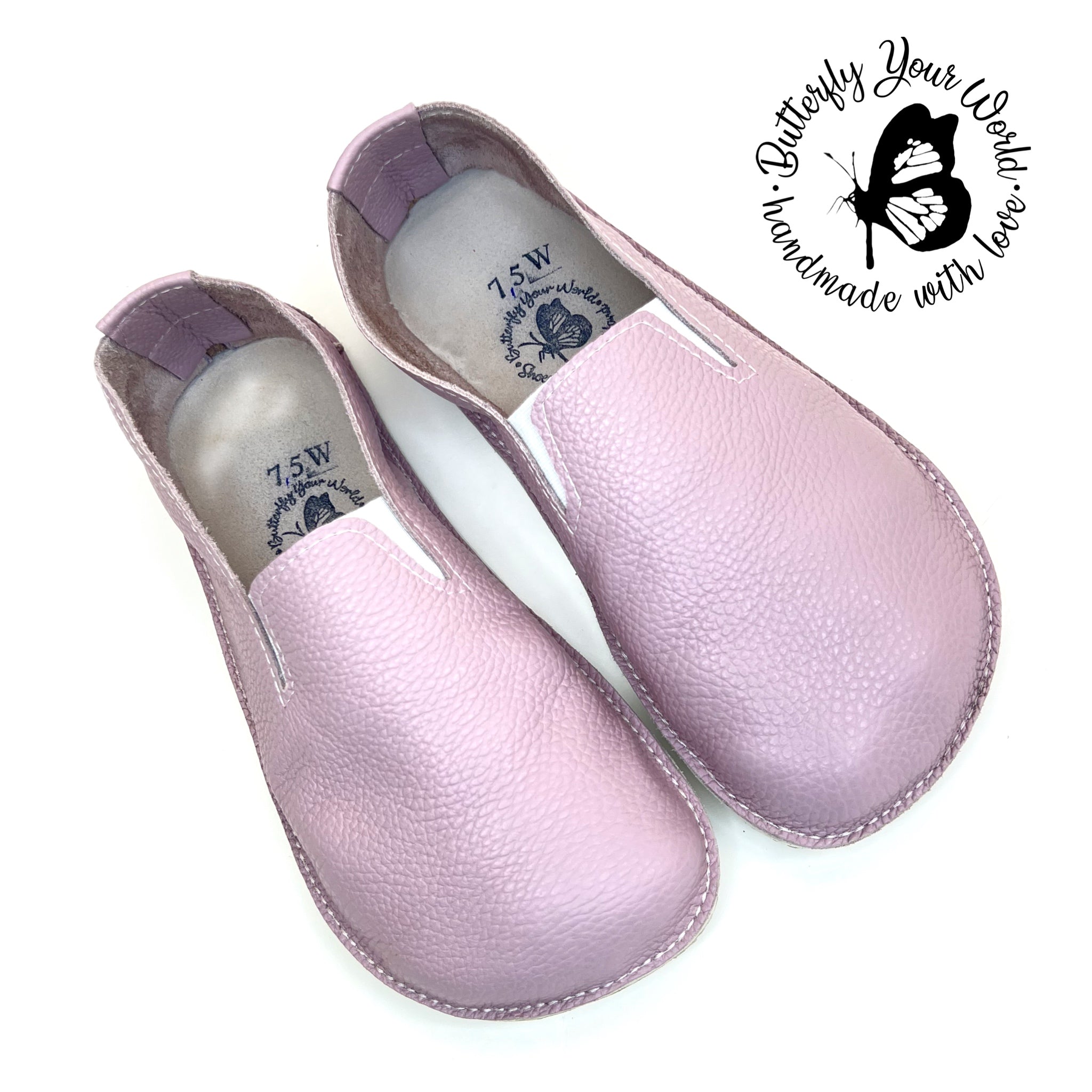 Women’s lavender Leather loafers