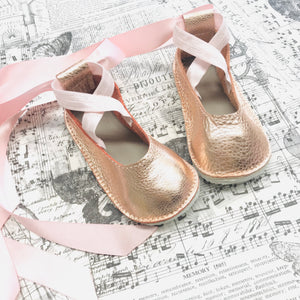 Kids Ballerina Lace Up Flats