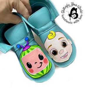 Coco kids ankle boots with rubber soles